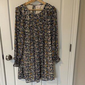 Lauren Conrad Floral Long Sleeve Dress
